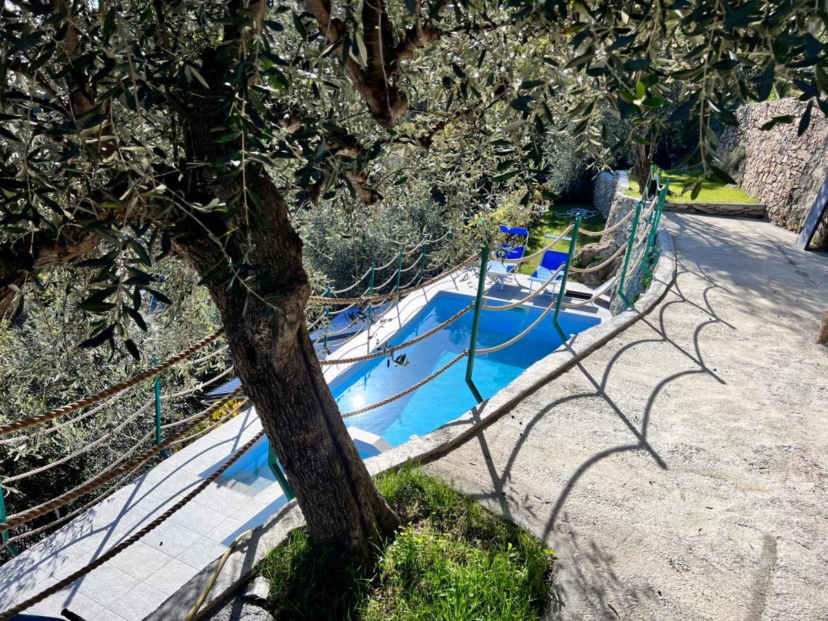 Villa Di Campagna Con Vista Mare 5 Camere Da Letto Pampara エクステリア 写真