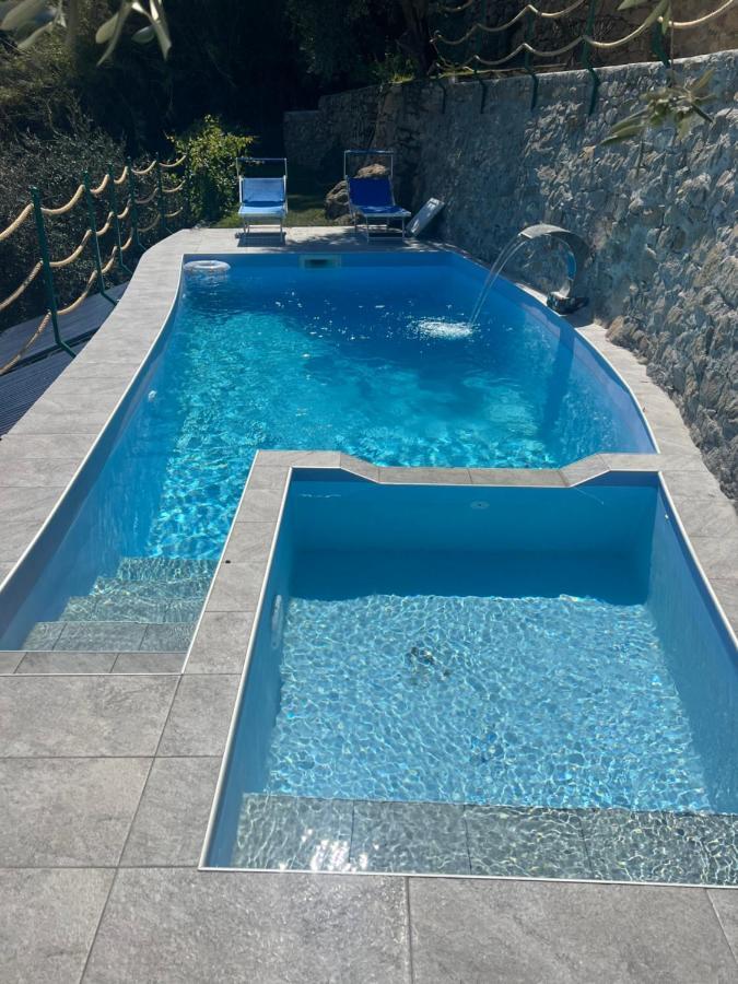 Villa Di Campagna Con Vista Mare 5 Camere Da Letto Pampara エクステリア 写真