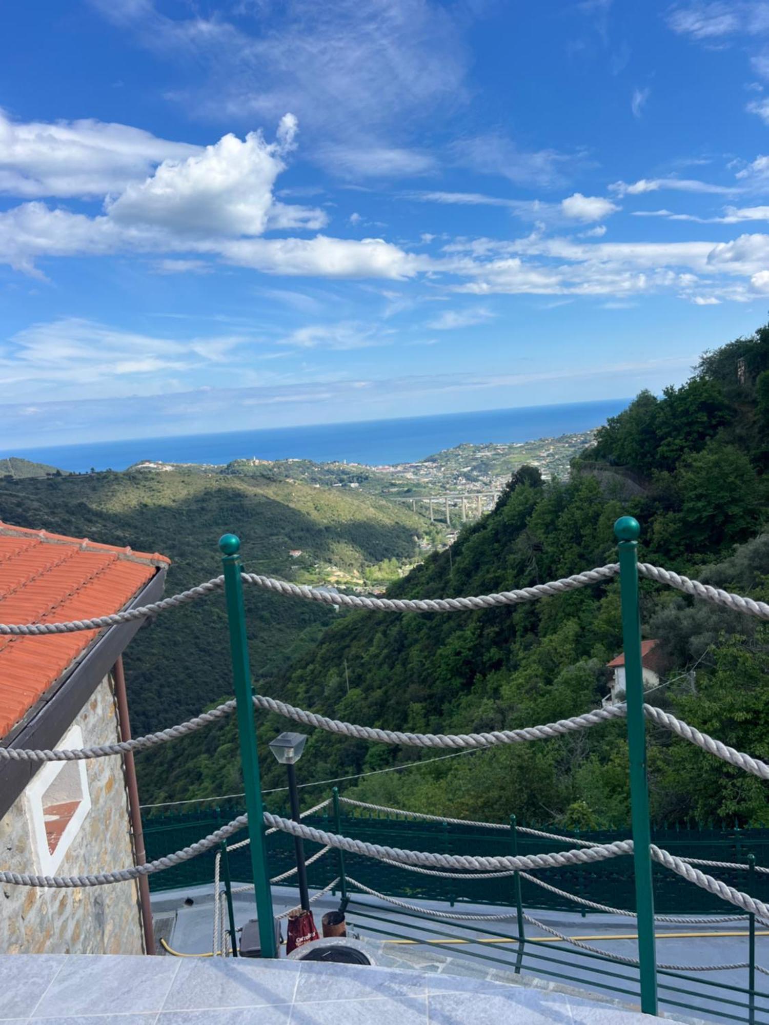 Villa Di Campagna Con Vista Mare 5 Camere Da Letto Pampara エクステリア 写真