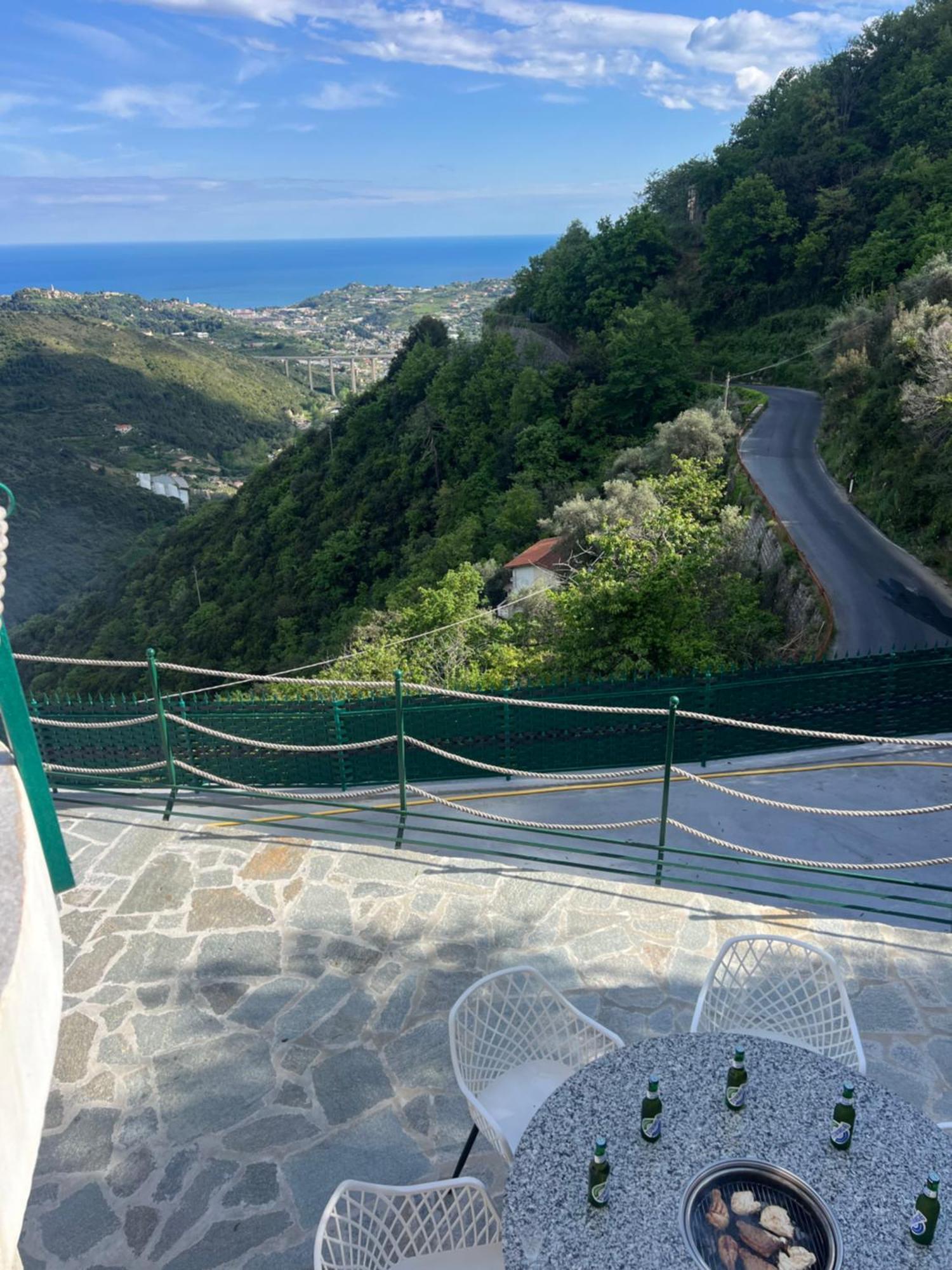 Villa Di Campagna Con Vista Mare 5 Camere Da Letto Pampara エクステリア 写真